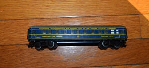 HO Scale Märklin Sleeping Car, Voiture-Lits, Blue, #346/3J Vintage 1950's
